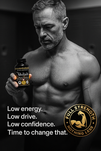 Full Strength Shilajit+ |The Clean Modern Resin Upgrade|-[Energy, Detox, Vitality] Himalayan Sourced for - Moksha Ayurveda Pure Shilajit 60 Capsules 500mg with 50% Fulvic Acid – NPN Certified – Lab Tested Vegan Capsules for Men & Women